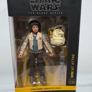 Star Wars The Black Series Skeleton Crew Wim At Attin 6” action figure #03